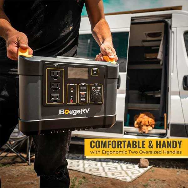 BougeRV UltraPower 1100Wh Portable Powerhouse