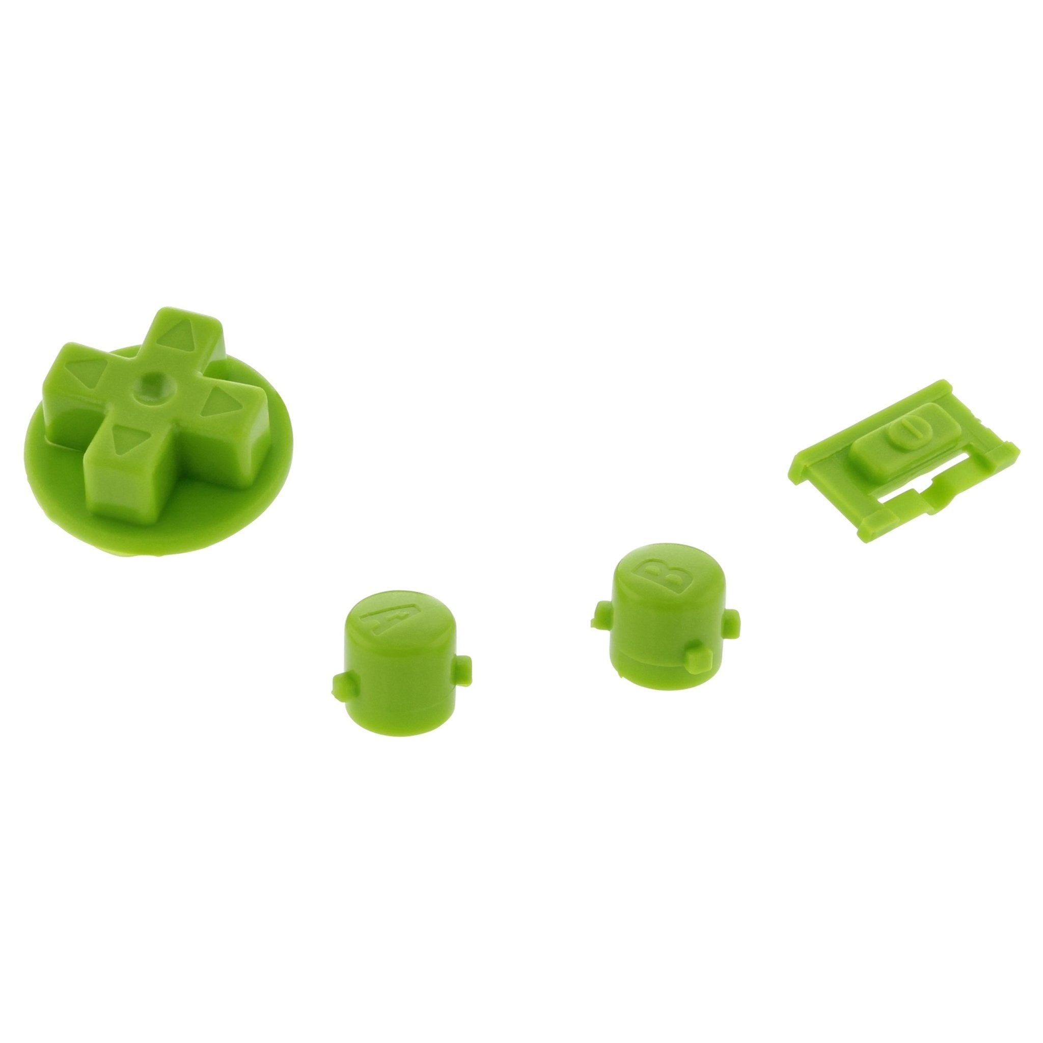 Revive Your Nintendo Game Boy Advance with ZedLabz Green Replacement Button Set