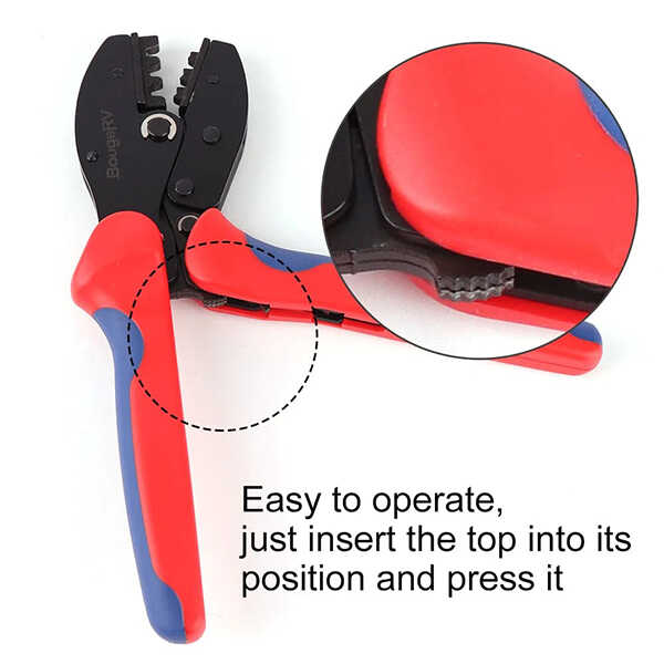 BougeRV 14-10AWG Solar Panel PV Cable Solar Crimping Tool - Your Ideal Solar System Installation Helper