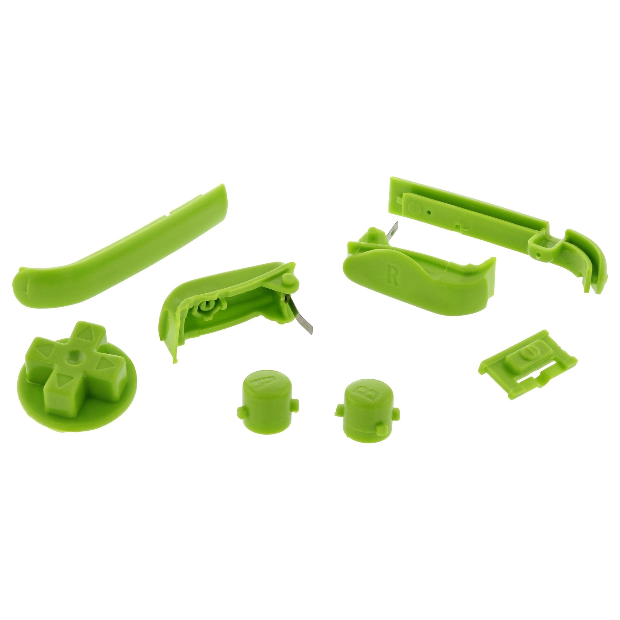 Revitalize Your Nintendo Game Boy Advance with ZedLabz Green Button Set