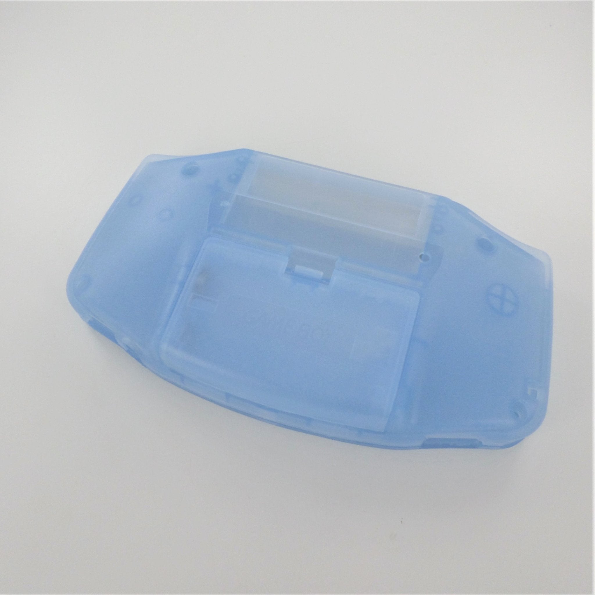 Transform Your Nintendo Game Boy Advance with a Glowing Transparent Blue IPS LCD Screen Mod Kit
