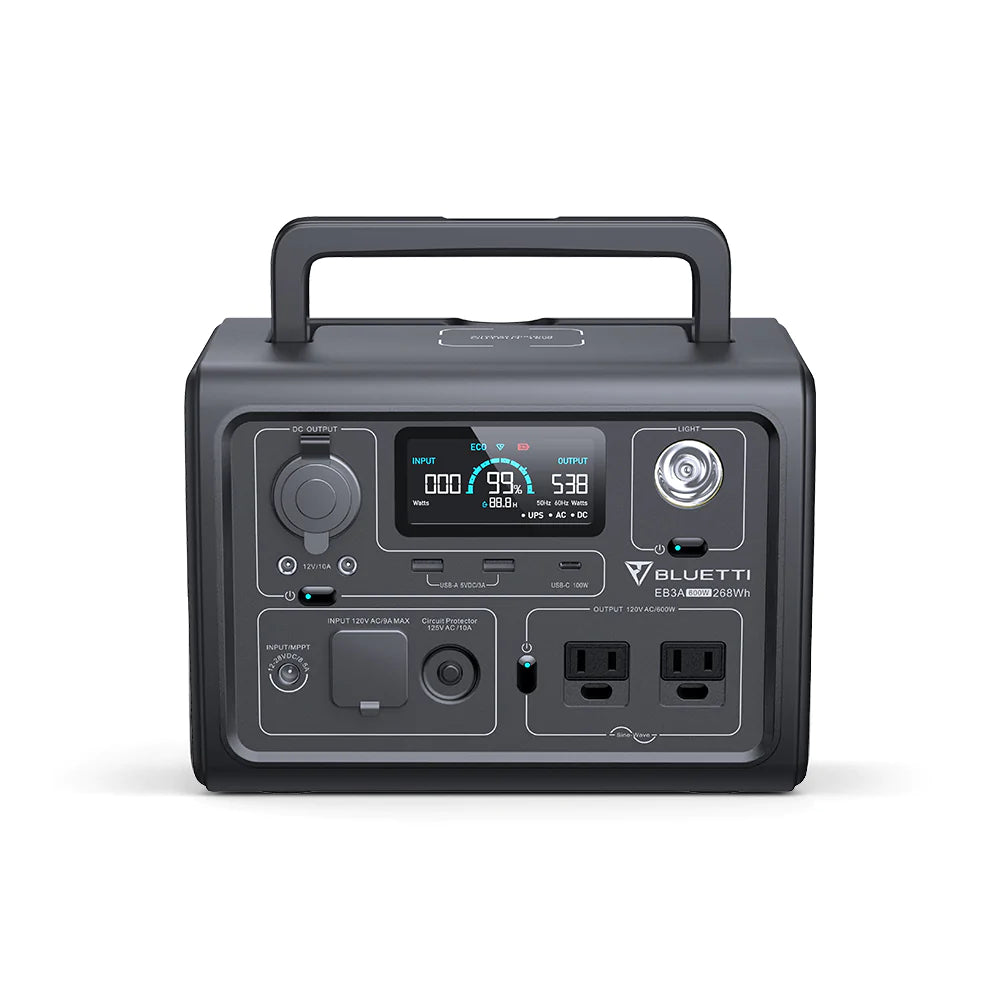BLUETTI EB3A 600W 268Wh Portable Powerhouse for a Sustainable Life