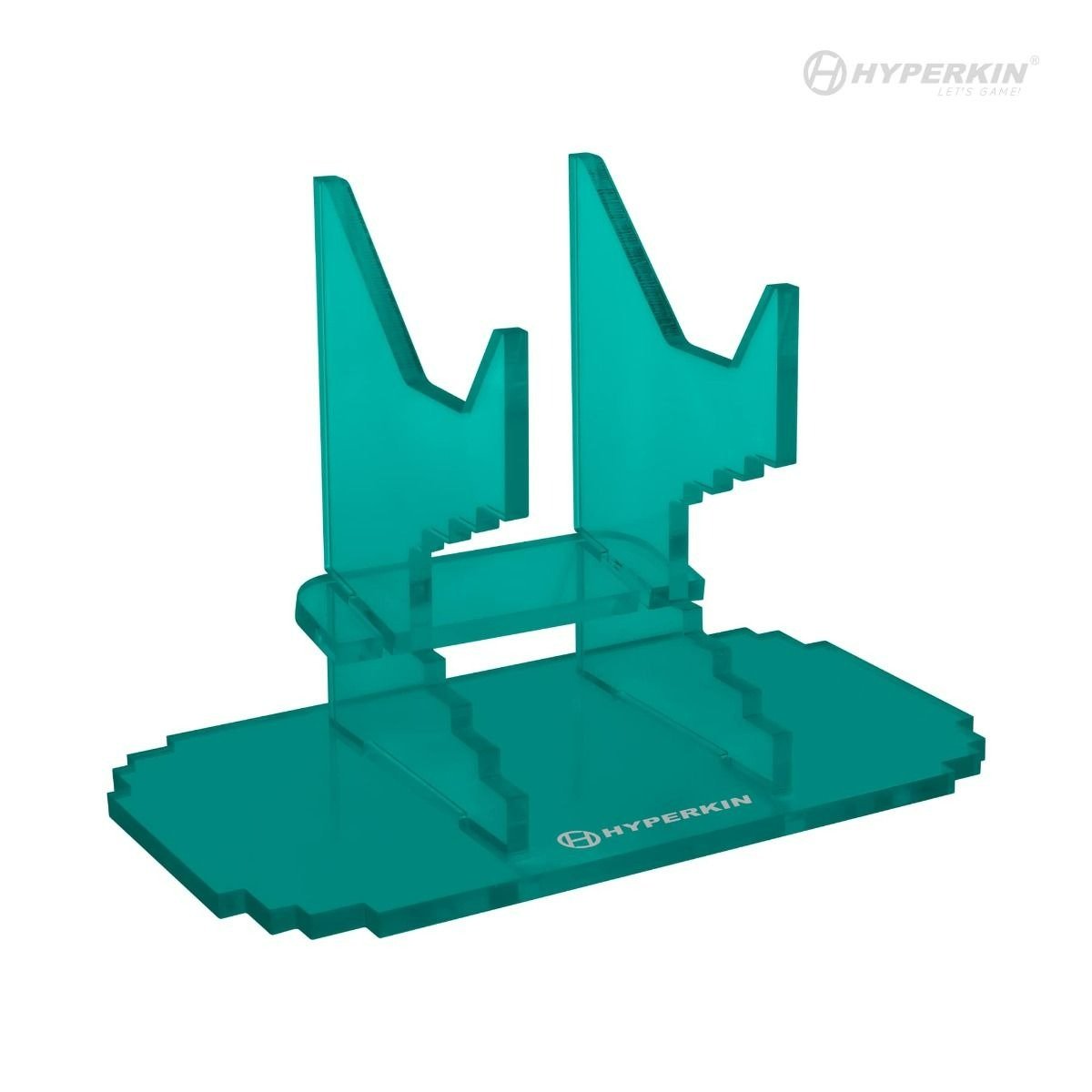 Hyperkin Green Pixel Art Universal Acrylic Controller Stand for Xbox, Playstation, Nintendo - Show Off Your Gamepads!