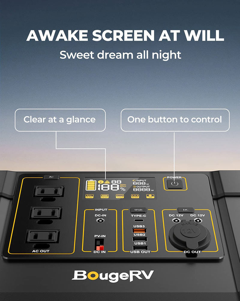 BougeRV Fort 1000 - Your Ultimate Portable Powerhouse
