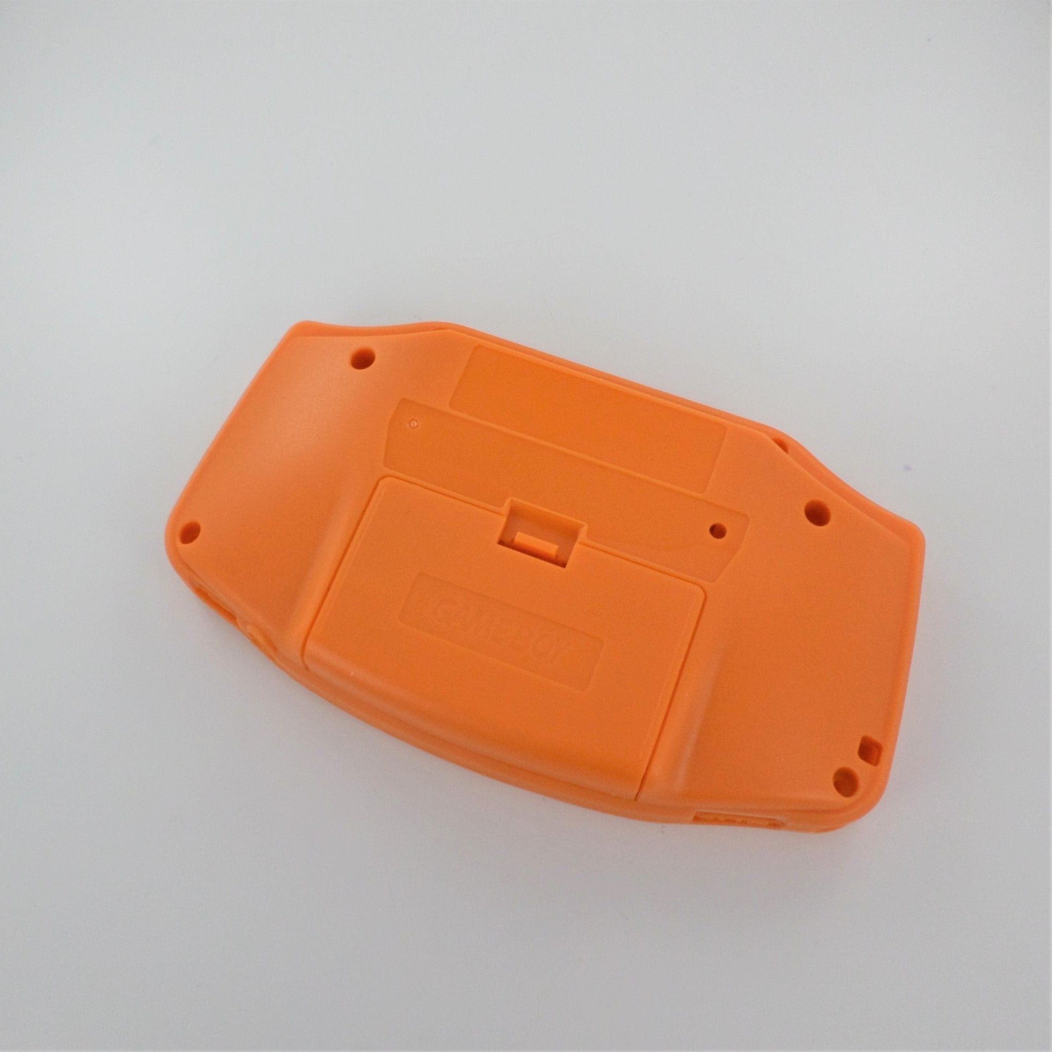 Upgrade Your Nintendo Game Boy Advance with a Stylish Orange IPS LCD Screen Shell
