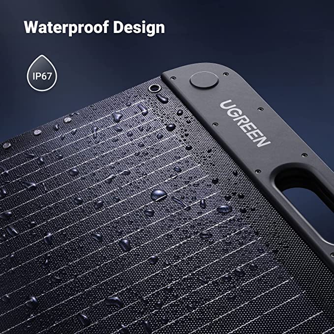 UGreen 100W PowerRoam Solar Panels Bundle - Your Off-Grid Power Solution