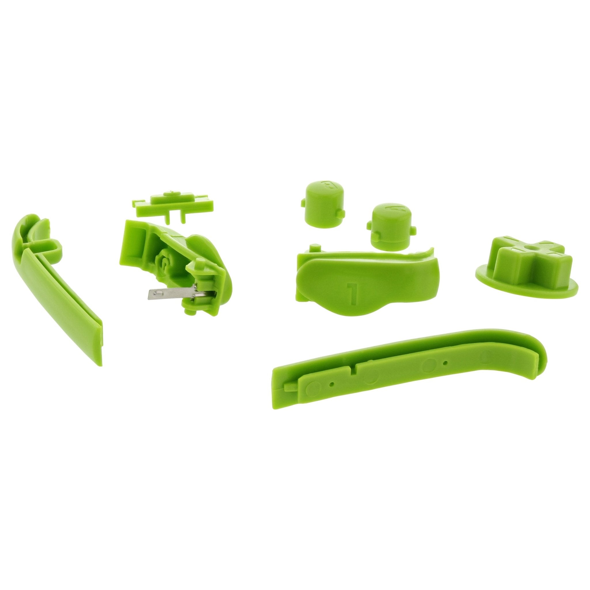 Revitalize Your Nintendo Game Boy Advance with ZedLabz Green Button Set