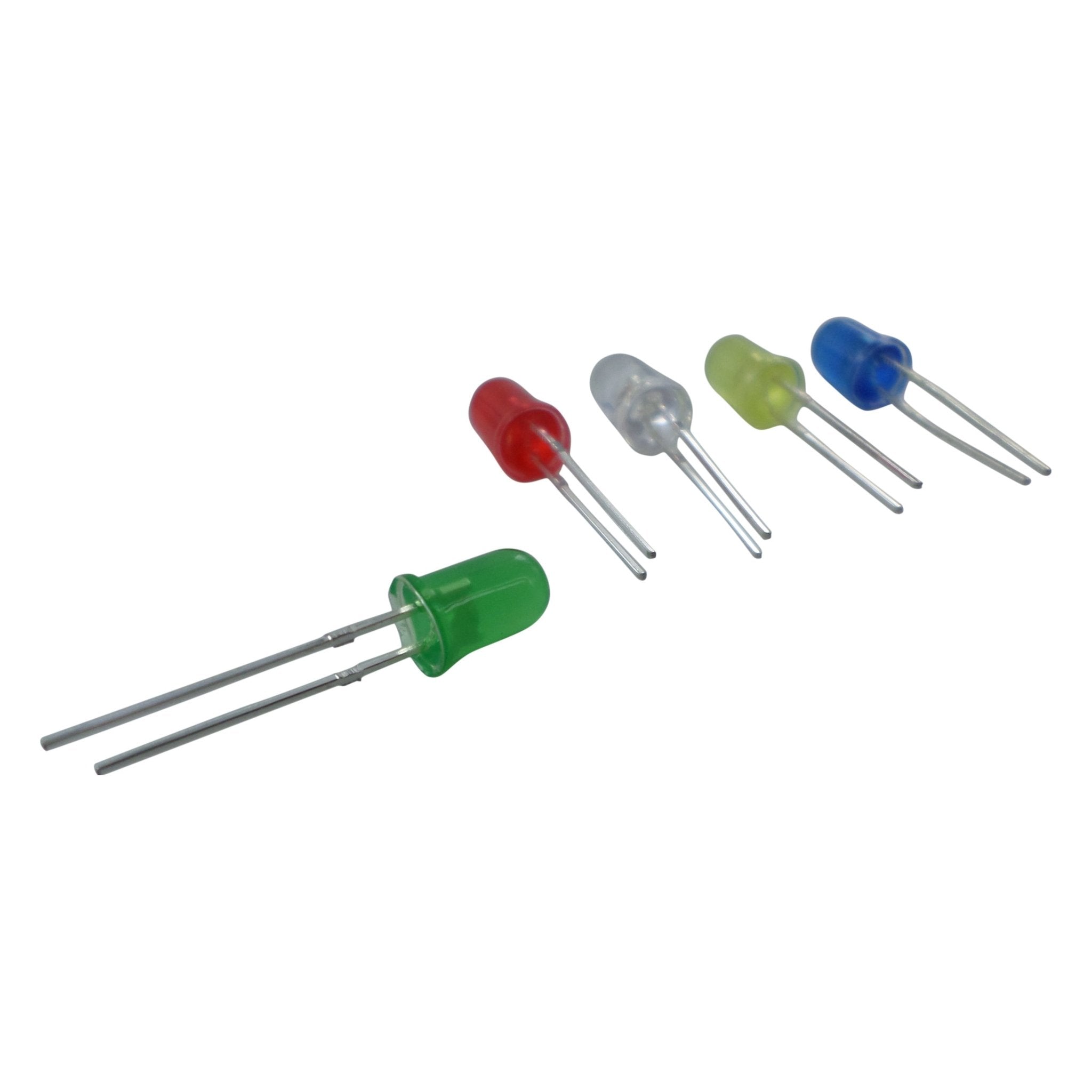 ZedLabz 5-Pack Colorful 3mm LED Lights for Nintendo Game Boy Console - Boost Your Modding!
