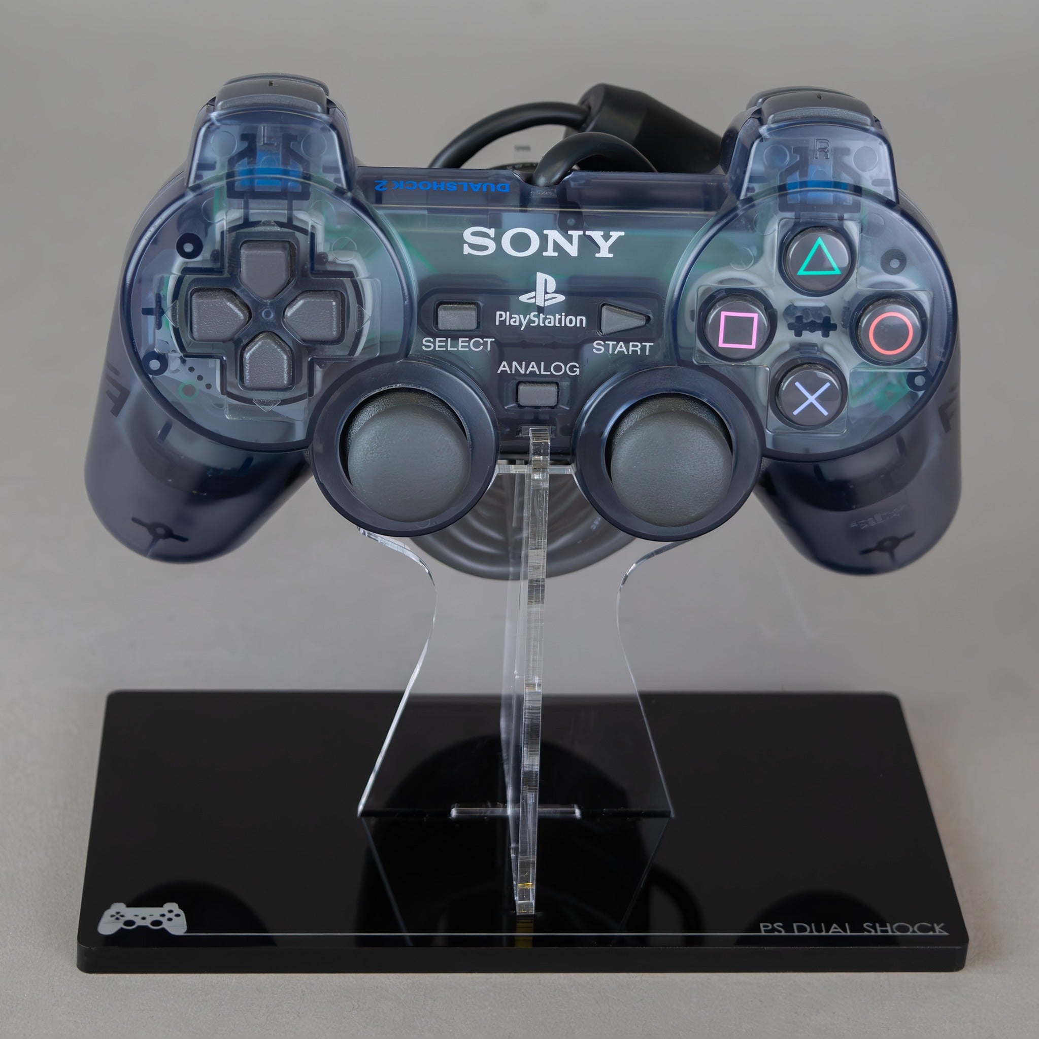 Showcase Your Sony PS2 Controller in Style - Crystal Black [Playstation 2] | Rose Colored Gaming
