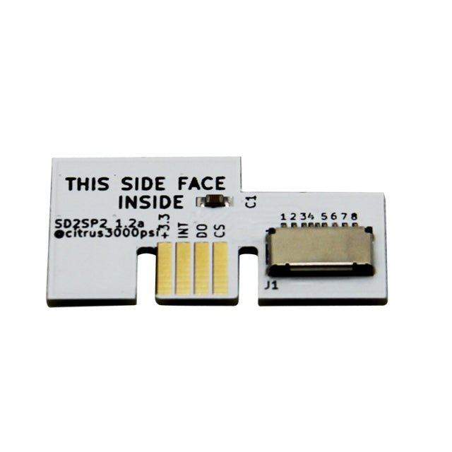 ZedLabz SD2SP2 Adapter for Nintendo GameCube - White: Unlock Endless Homebrew Fun!