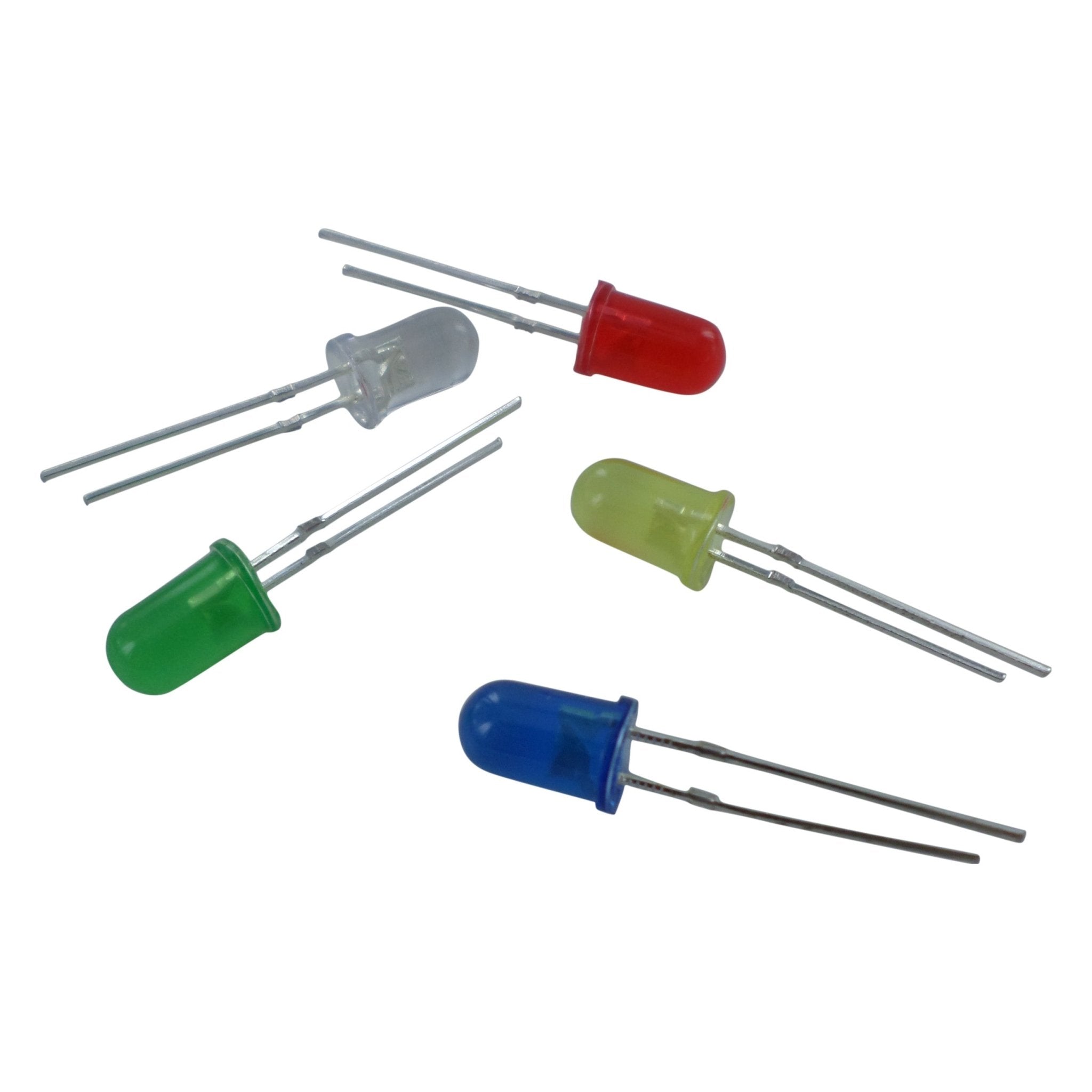 ZedLabz 5-Pack Colorful 3mm LED Lights for Nintendo Game Boy Console - Boost Your Modding!