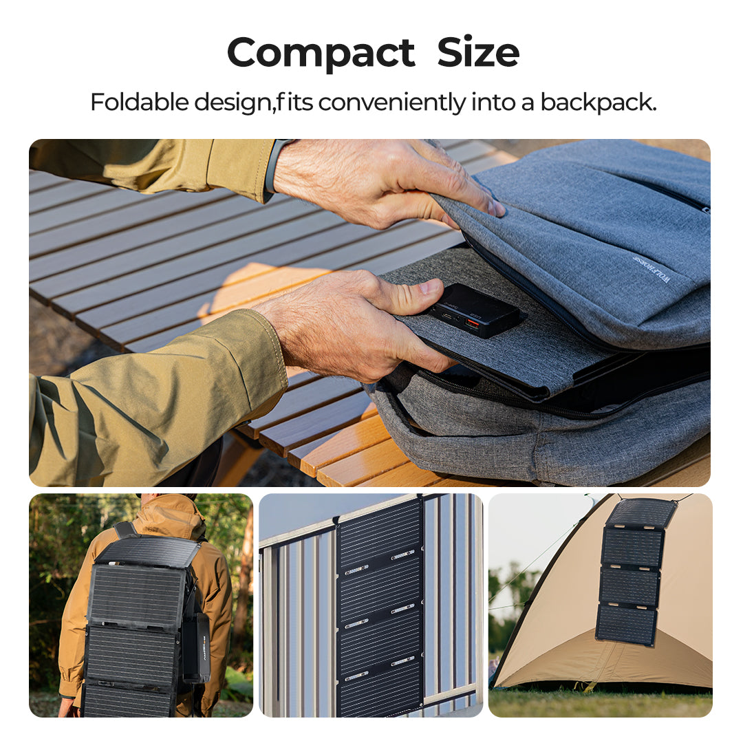 BougeRV 50W Fiberglass Flexible Solar Panel - Your Ultimate Outdoor Power Companion