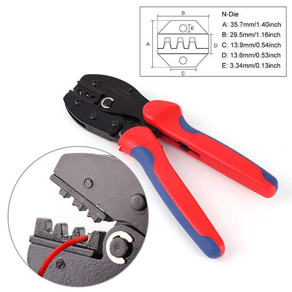 BougeRV 14-10AWG Solar Panel PV Cable Solar Crimping Tool - Your Ideal Solar System Installation Helper