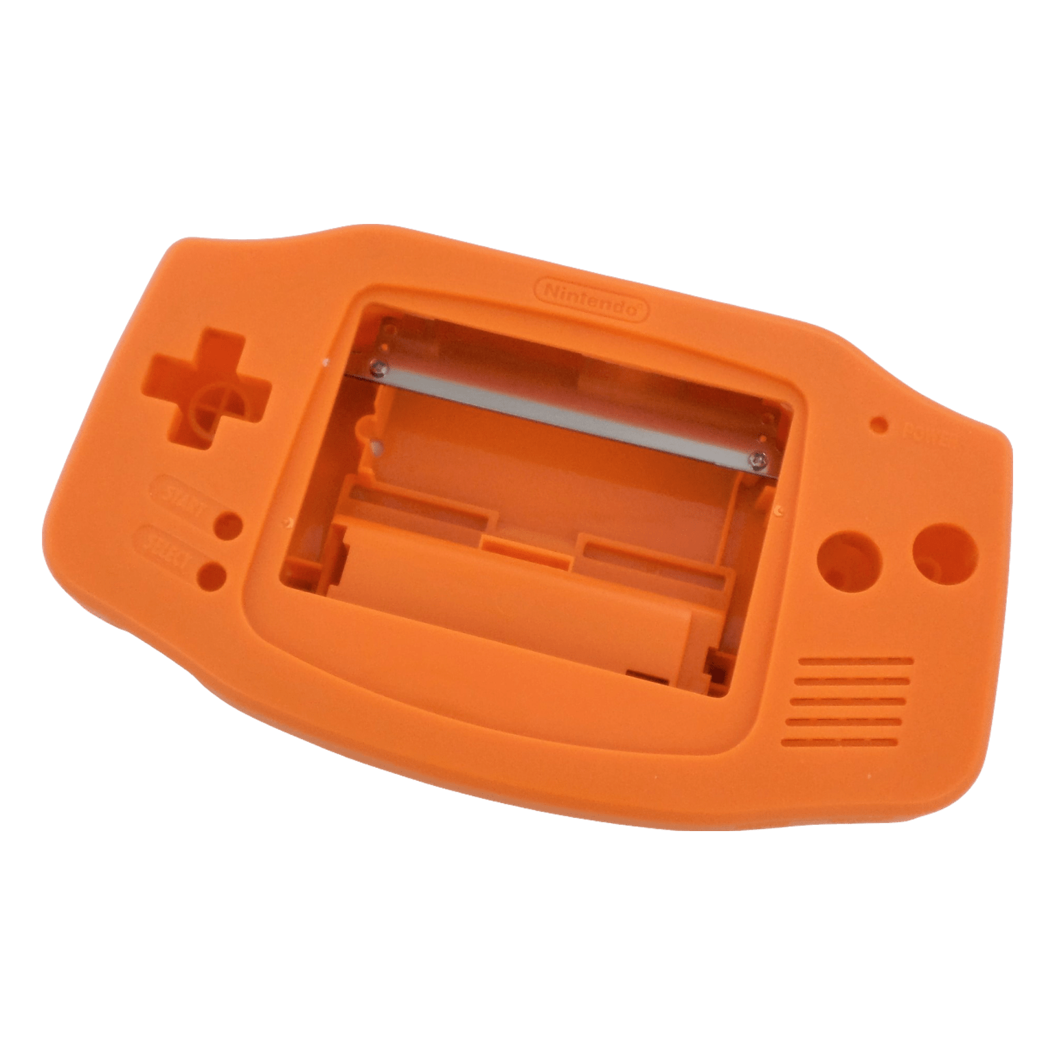 Upgrade Your Nintendo Game Boy Advance with a Stylish Orange IPS LCD Screen Shell