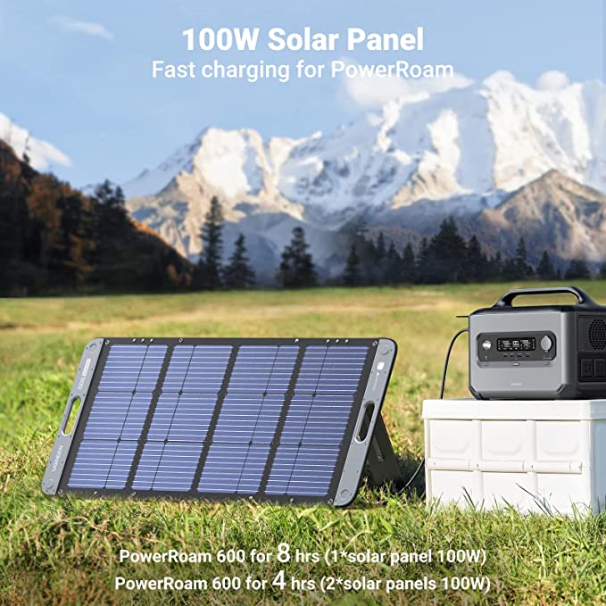 UGreen 100W PowerRoam Solar Panels Bundle - Your Off-Grid Power Solution