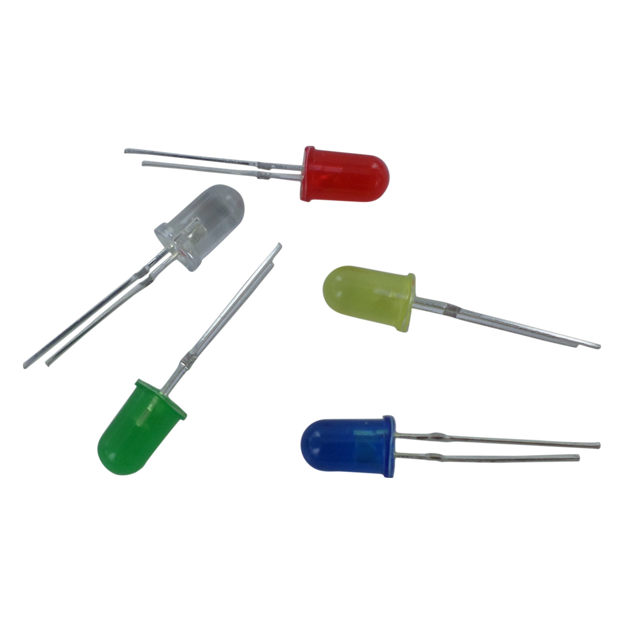 ZedLabz 5-Pack Colorful 3mm LED Lights for Nintendo Game Boy Console - Boost Your Modding!