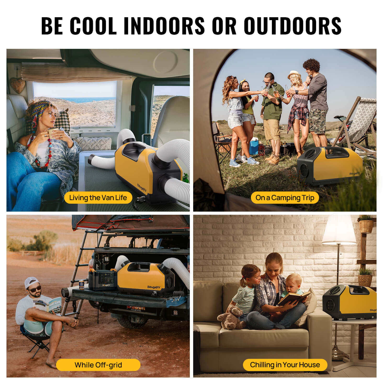 CoolBreeze Pro: BougeRV's Ultra-Portable 2899BTU Air Cooler