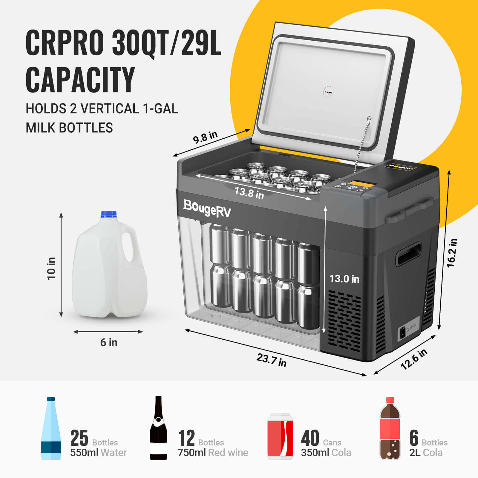 BougeRV CRPRO30 3012V - 
