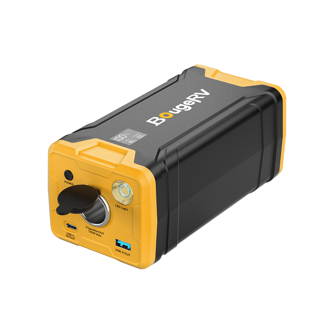 BougeRV 220WH Portable Powerhouse for Fridge - Keep Your Gears Charged Anywhere!