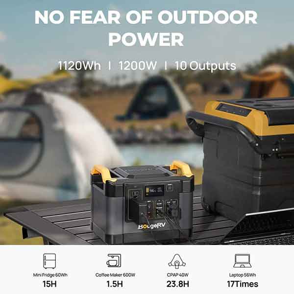 BougeRV Fort 1000 - Your Ultimate Portable Powerhouse