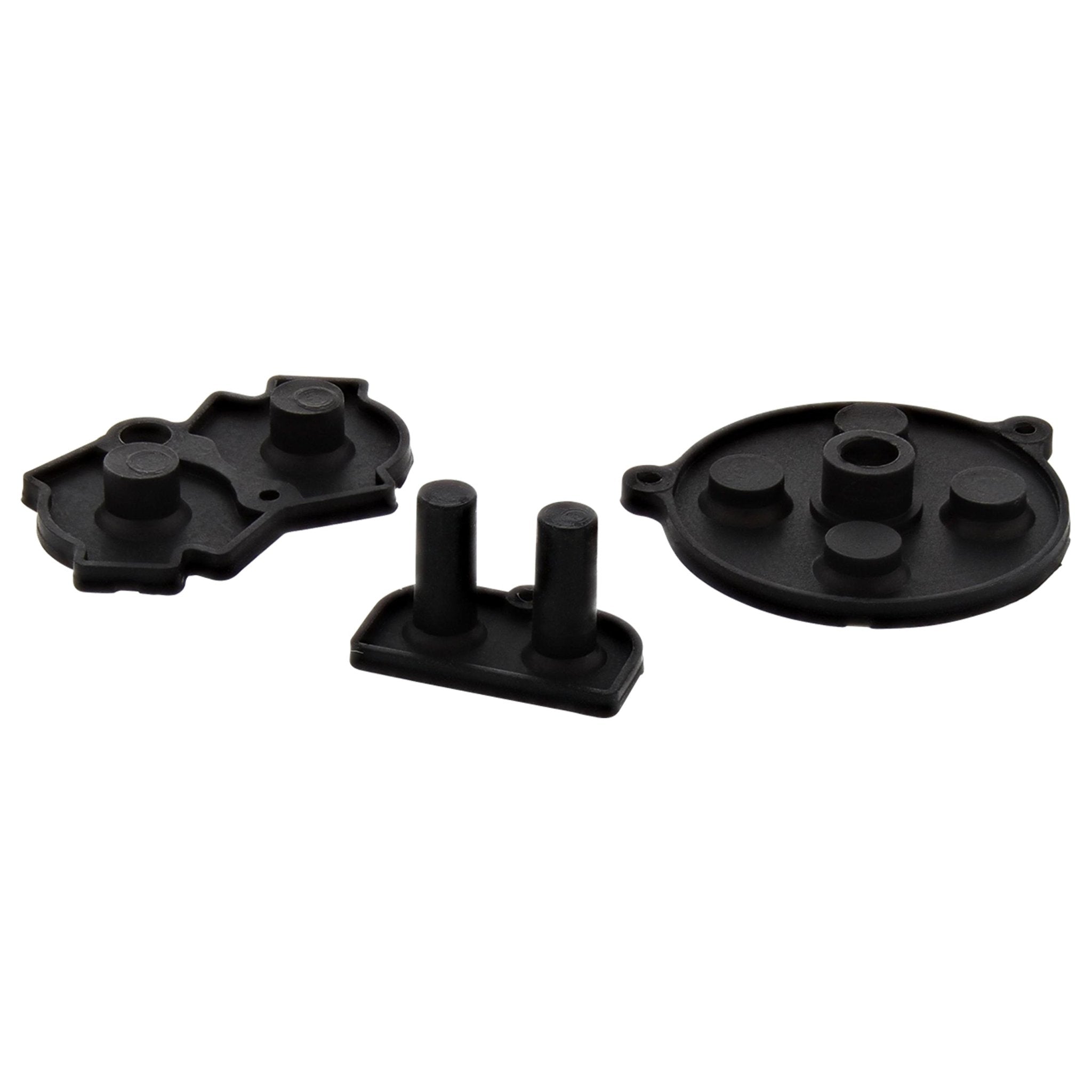 Revive Your Nintendo Game Boy Advance with ZedLabz Conductive Silicone Button Contacts - Black