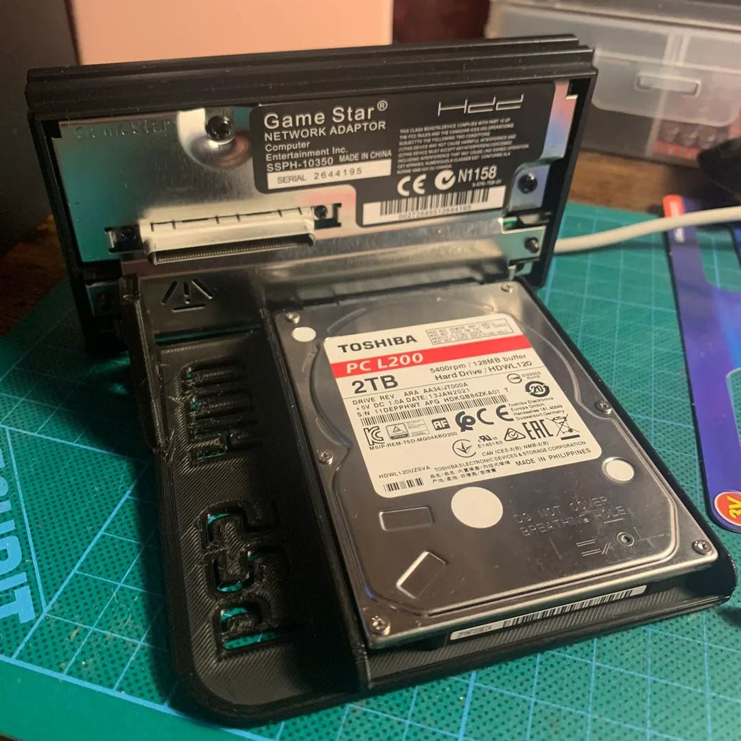 Enhanced 2.5 Hard Drive Bracket for Sony PS2 - Ideal for Retro Gaming Enthusiasts!