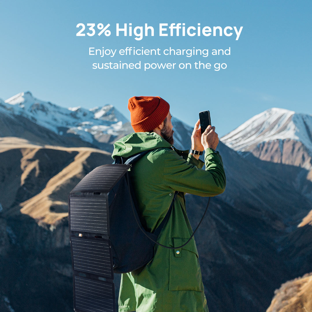 BougeRV 50W Fiberglass Flexible Solar Panel - Your Ultimate Outdoor Power Companion