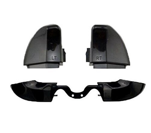 Xbox One Controller Trigger & Bumper Set - Black Gloss Finish Replacement