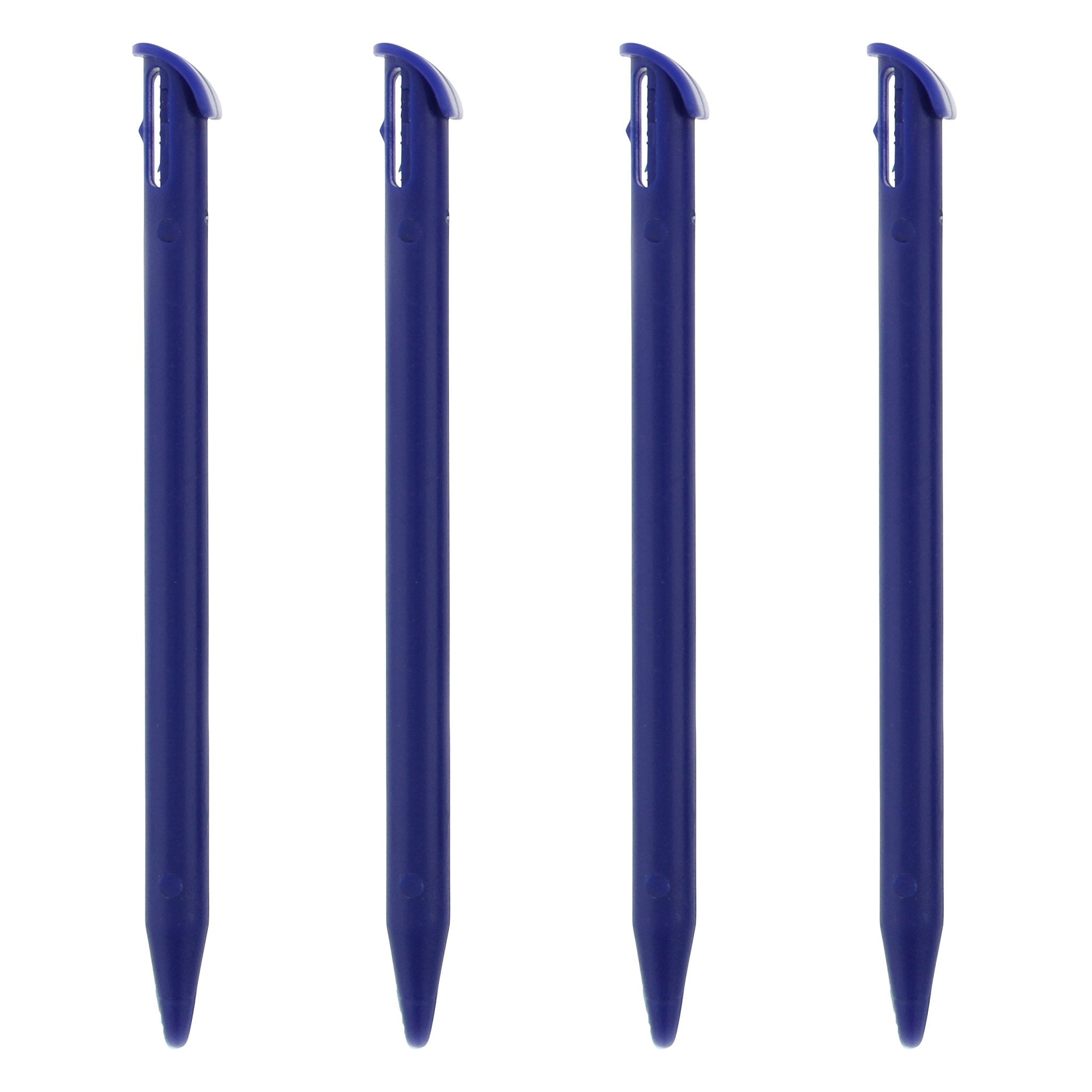 ZedLabz Royal Blue 4-Pack Replacement Stylus Pen for 2015 Nintendo New 3DS XL - Never Miss a Game!