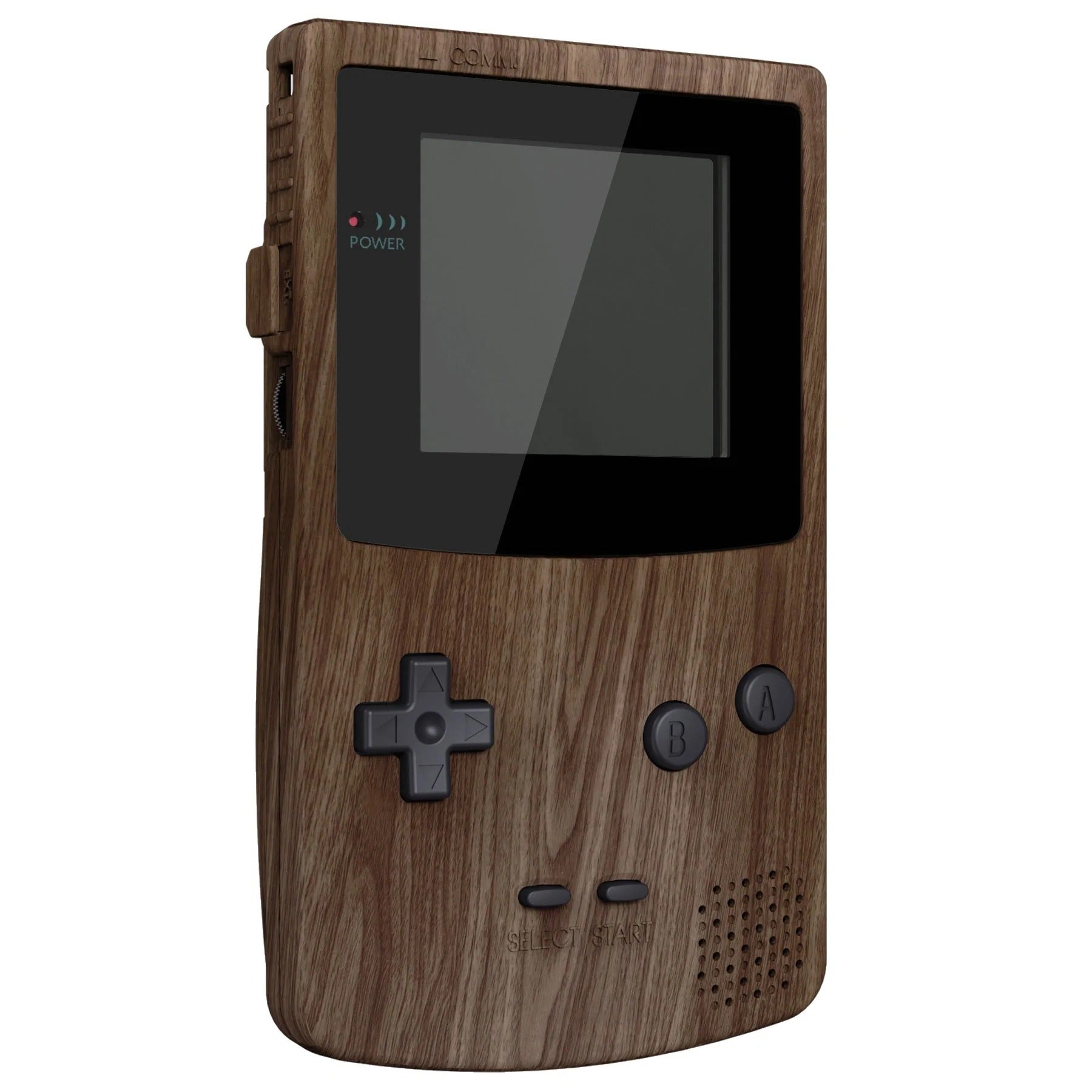 Upgrade Your Nintendo Game Boy Color with the Ultimate IPS Ready Wood Grain Housing Kit