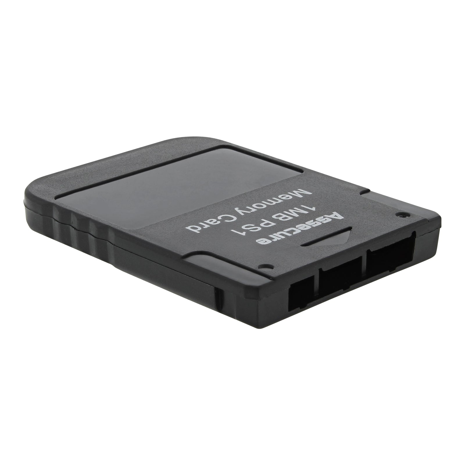 ZedLabz 1MB 15-Block Memory Card for Sony PS1/PSX/PlayStation One - PS2 Compatible (Black)