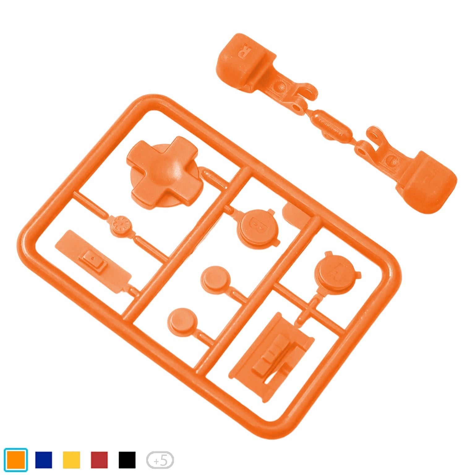 Revitalize Your Nintendo Game Boy Advance SP with Funnyplaying Button Set! - A B D-Pad L R Start Select, Brightness & Power Switches, Volume Slider Replacement