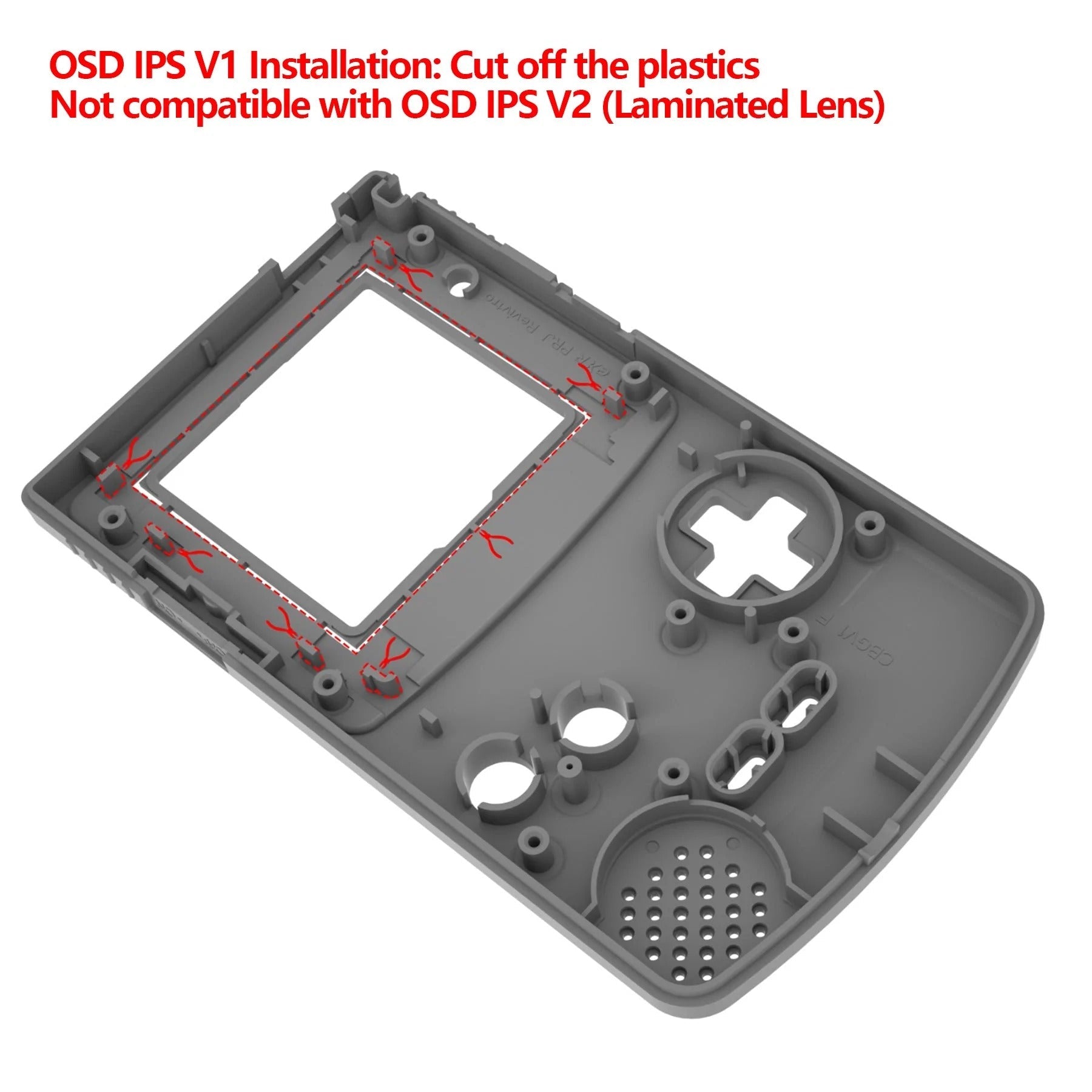 Upgrade Your Nintendo Game Boy Color with the Ultimate IPS Ready Wood Grain Housing Kit